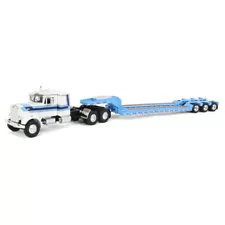 First Gear DCP 1/64 Peterbilt 351 Flattop Sleeper Talbert Lowboy Trailer 60-1514