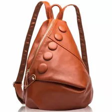 New Designer Backpack 100% Genuine Leather Women's Backpack Travel Bag Rucksack