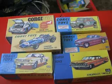 CORGI 345 156 325 227 228 220 REPRODUCTION BOXES FOR SALE