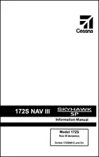 Cessna Skyhawk Airplane Information Owner's Manual (POH) - 172S G1000 & KAP-140