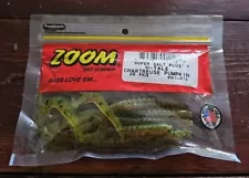 Zoom 001012 U-Tale Worm 6 3/4 Inch Fishing Lure 20 Per Package Chartreuse