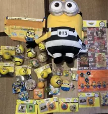 Minions USJ pouch Mini Figure Plush lot of 32 Set sale Including not for sale