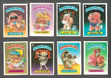 Garbage Pail Kids Original Series 1 (1985) --8 cards-- matte/glossy