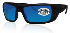 Costa Del Mar Permit Blackout sunglasses Blue Mirror 580 Glass Polarized Lens