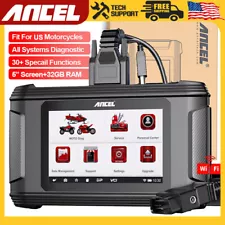 ANCEL MT500 Fit For US Motorbike OBD2 Diagnostic Tool Motorcycle Scanner Oil ABS