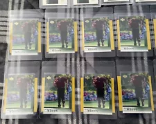 2001 Upper Deck Tiger Woods Rookie Cards (13 Total)