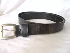 VTG Carhartt for Georgia Boot A41 Top Grain Bridal Leather Belt 40 Well Used