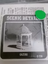 rk " SALE " WOODLAND SCENICS D 236 GAZEBO SHARP ADDITION OPENED PACKAGE