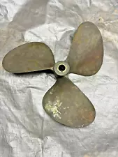 Michigan 14 X 14 RH 3 Blade Cupped-Edge Nibral Boat Propeller