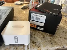 2x Sonos Connect Gen1 Music Streamer With Power Cord - Gray/White 2 Available.