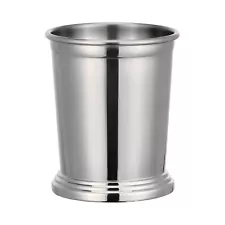 Mint Julep Cup, Stainless Cocktail Cup Tumbler 350ml for Mixed Drink - Silver