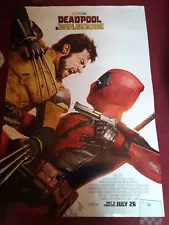 Deadpool and Wolverine 27x40 one sheet full release poster2