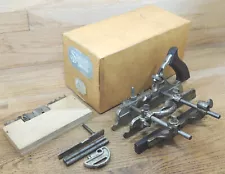 STANLEY No. 45 COMBINATION PLANE w/BOX-ANTIQUE HAND TOOL