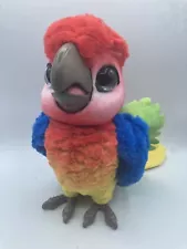 Furreal Fur Real Pets Rock-a-Too Show Bird Parrot McCaw Rainbow WORKS