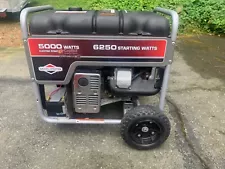 used Briggs & Stratton 5000 Watt portable generator