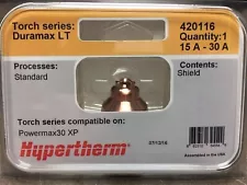 Genuine Hypertherm 420116 Shield Powermax 30 XP Plasma Duramax LT