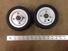 Pair 6" x 2" Caster Wheels Jazzy Power edge hd Quickie Pride 614 Pronto Quantum