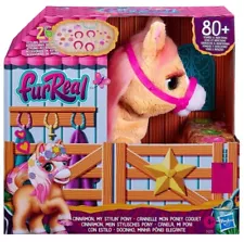 furReal Cinnamon, My Stylin’ Pony Toy; 14-Inch Electronic Pet, 80+ Sounds