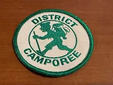 BSA, 1960’s Camporee Generic Woven Patch, Hiking