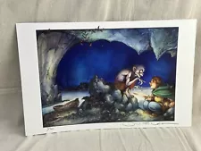 1/300 Signed Giclee Print David Wenzel ~ Hobbit / Lord of the Rings / Smaug