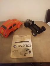 Vintage Cox BaJa Bug Orange Gas Powered 0.49 Repair or Parts Hong Kong