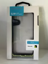 LifeProof Slam Series Case for Apple iPhone XR - Night Flash (Black/Green)