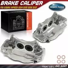 2PCS Disc Brake Caliper for Subaru Impreza WRX STI 2004-2007 Front Left & Right