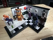 five nights at freddy's Paper Pals Party Lego Set Fnaf