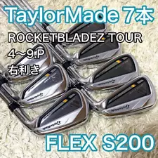 Taylormade Rocketbladez Tour Iron 7Pcs Right Golf Club Flex S Rbz