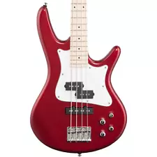 Ibanez SRMD200 SR Mezzo Series 4-String Bass Guitar, Candy Apple