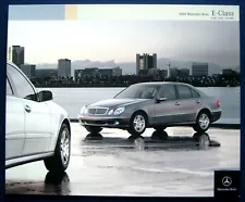 2004 Mercedes Benz E Class E500 E55 AMG (USA) Brochure Brochure