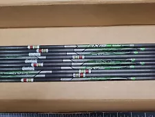 EASTON AXIS MATCH GRADE 300 SPINE ARROW SHAFTS. GOOD USED CONDITION, READ DESC.