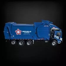 First Gear Republic Services 2014 1:34 Front-End Load Mack Diecast Garbage Truck