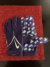 Nike TCU Horned Frogs Team Issued Superbad 6.0 Football Gloves Size 2XL