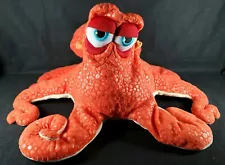 Finding Dory Hank the Octopus 17” Stuffed Plush Disney Store Nemo Pixar Orange