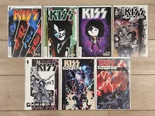 KISS COMIC BOOK LOT OF 9 DYNAMITE/IMAGE COMIC MIXED LOT NM