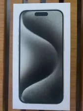 Apple iPhone 15 Pro 1TB White Titanium Verizon locked for 60 days