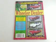 Wheeler Dealer Car Auto Trading Magazine Catalog Newspaper December 2007 Holiday