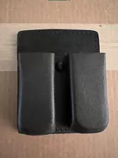 Safariland 75-27-10 Double Mag Pouch Black Matte Glock 20 Or 21