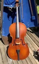 Great-sounding Old German Cello, E. Martin, w. 2 Bows - PRICE DROP - MUST SELL!