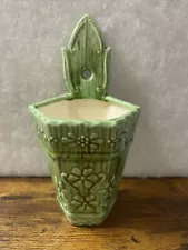 Green Hanging Flower Pot, Handmade