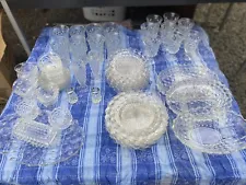 Vintage American Fostoria Dinnerware Set For Six