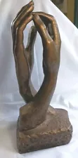 Austin Productions 1961 Arms Intertwined Into Heart Art Heavy Sculpture Vintage