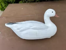 contemporary snow goose decoy