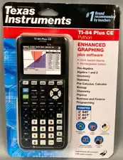 New ListingNEW Texas Instruments TI-84 Plus CE Python Enhanced Graphing Calculator