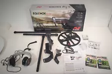 Used -Minelab EQUINOX 600 Multi-Purpose Metal Detector- FREE SHIPPING