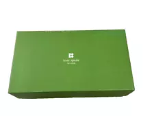 New ListingKate Spade Green Empty Gift Box 9.5" x5.5"x3" Vintage