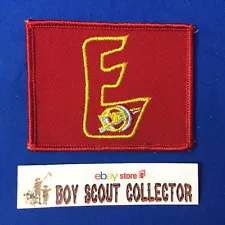 Boy Scout Red Explorer Patch Cir:1968+