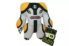 NEW WITH TAGS 2009 BEN 10 ALIEN FORCE CANNONBOLT CARTOON NETWORK PLUSH 8" TALL