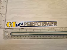 1984 1985 GT Pro Performer fork / handlebar decal yellow & blue old school bmx